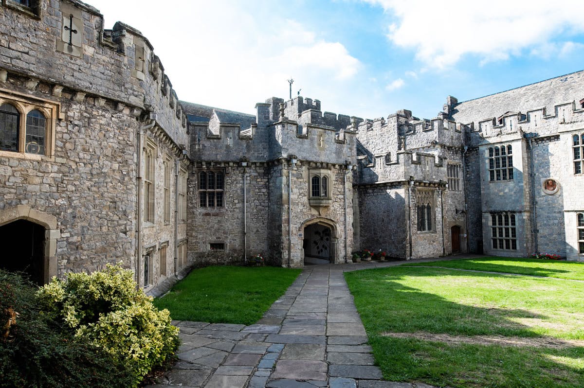 The campus of UWC Atlantic College, a highly regarded British boarding school in Wales.